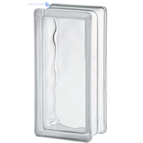 Üvegtégla 2411/8 Wave hullámos 