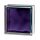 Üvegtégla Brilly 1919/8 Violet 