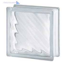   Üvegtégla Clear 1919/8 Digona átlósan hullámos üvegtégla