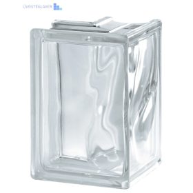 Üvegtégla Clear 1919/8 Wave hullámos 90°-os sarok