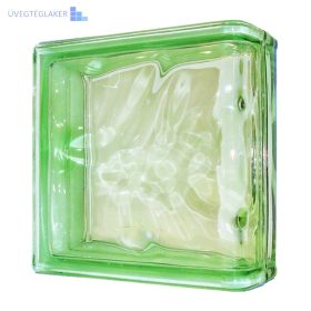 Üvegtégla Green 1919/8 Wave végzáró