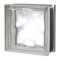 Hőszigetelt üvegtégla Clear 1919/8 Wave 1,4 ES hullámos 