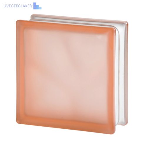 Üvegtégla Pink 1919/8 Wave Sahara 2S 