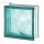 Üvegtégla Turquoise 1919/8 Wave 